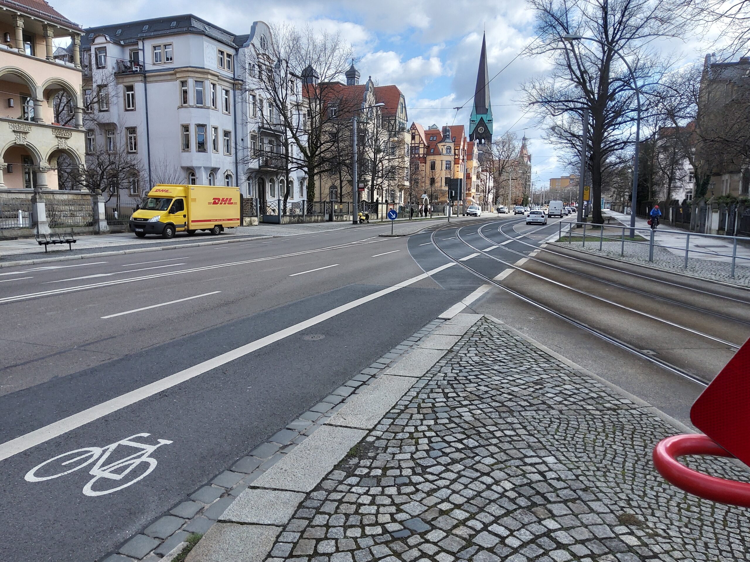 Verkehrsführung während der Bauzeit und <br>Verkehrstechnik <strong>Fetscherplatz</strong>