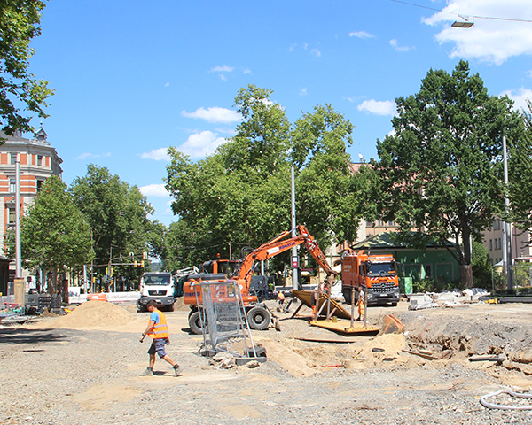 Ausbau der Haltestelle Fetscherplatz