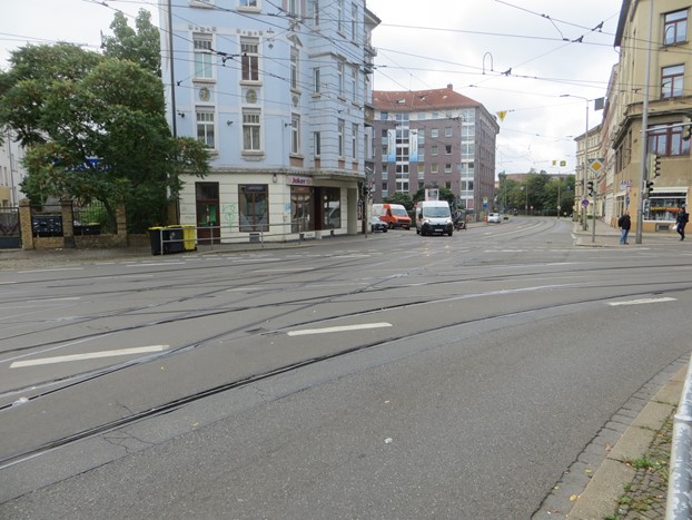 Verkehrsbaumaßnahme Torgauer Platz in Leipzig