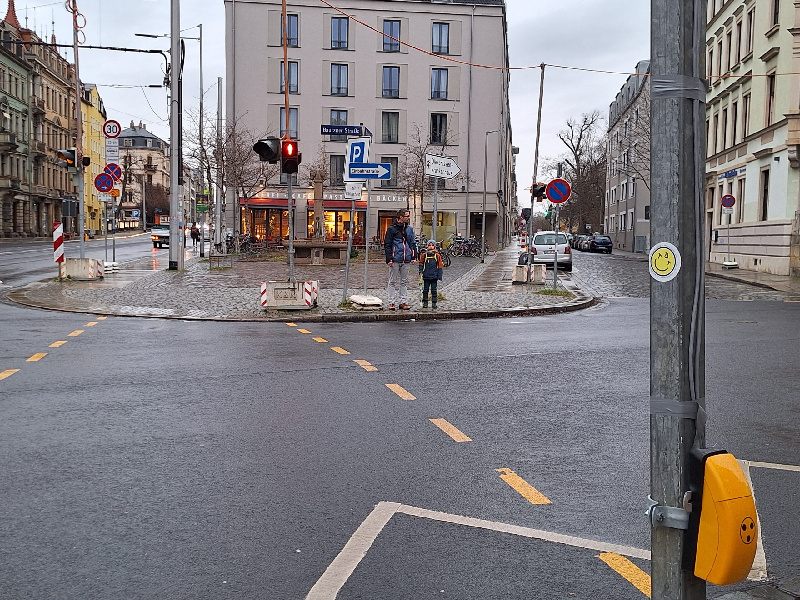 Verkehrstechnik und <br>Verkehrsführung während der Bauzeit<br><strong>Bautzner Straße</strong> in Dresden